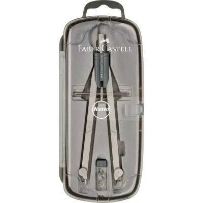 Циркуль Faber-Castell Compass brass "School" діаметр до 300 мм (31685)