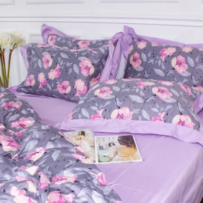 Постільна білизна MirSon Satin print Elit Aster 220х240 (2200005393833)