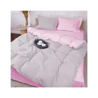 Постільна білизна MirSon Poplin Line 018 + 054 Richelle 220 x 240 (2200006282822)