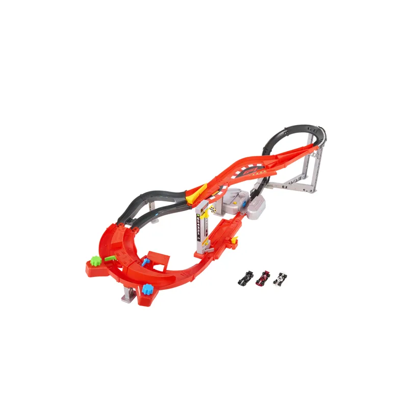 Автотрек Hot Wheels Перегони на швидкісному спуску Формула 1 (JMC90)