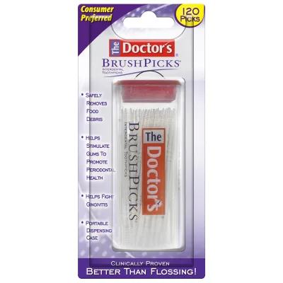 Зубочистки The Doctor's 120 шт. (042037411121)