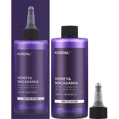 Маска для волосся Kundal Honey & Macadamia Miracle Damage Care Water Treatment White Musk 300 мл (8809693254071)