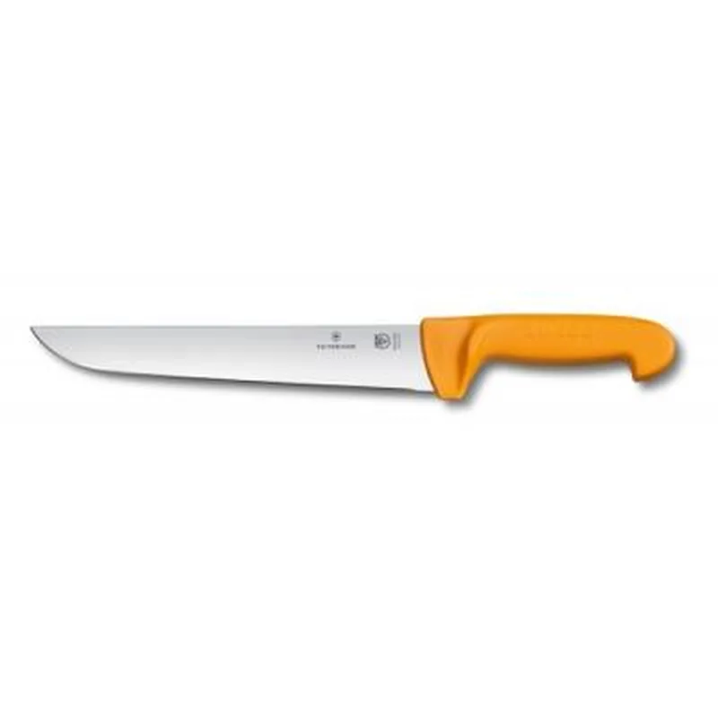 Кухонний ніж Victorinox Swibo, Butcher, помаранчевий, 24 см (5.8431.24)