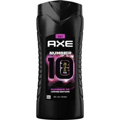 Гель для душу AXE 3 в 1 Number 10 400 мл (8720181824203)