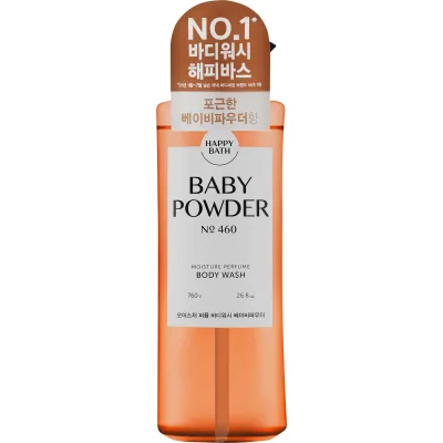 Гель для душу Happy Bath Powder Body Moisture Perfume Body Wash 760 мл (8809803537582)