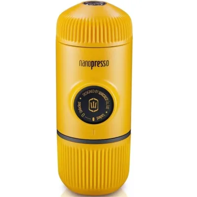 Кавоварка кемпінгова Wacaco Nanopresso жовта (WNANOYELLOW)