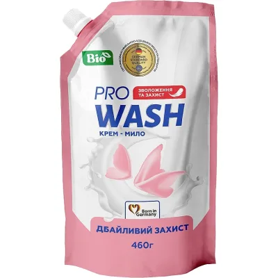 Рідке мило Pro Wash Дбайливий захист дой-пак 460 г (4262396140241)