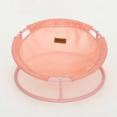 Лежак для тварин MISOKO&CO Pet bed round 45x45x22 см pink (HOOP31834)