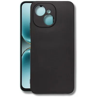 Чохол до мобільного телефона BeCover Silicone Tecno Spark 40C 4G (KM4k) Black (714683)