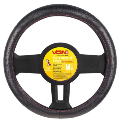Чохол на руль VITOL M чорн (VLOD-L941 BK/RD M)