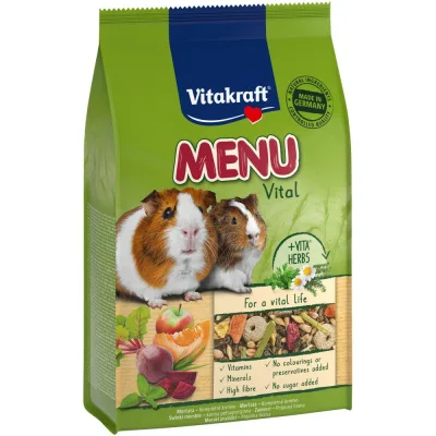Корм для гризунів Vitakraft Premium Menu Vital для декоративних гризунів та морських свинок 400 г (4008239255839)