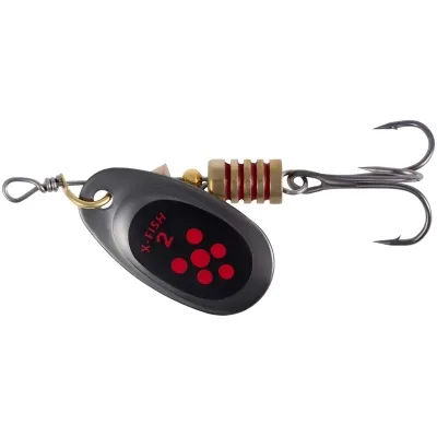 Блешня X-Fish Dark Side 4g 2 Nikel black orange (1917.07.28)