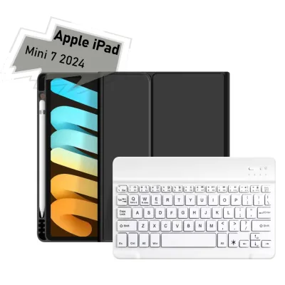 Чохол до планшета BeCover with keyboard Apple iPad Mini 7 2024 Black (712992)
