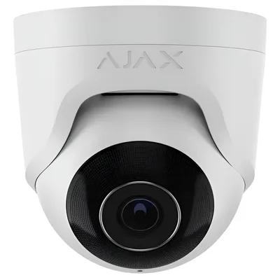 IP-камера Ajax TurretCam (8 Mp/2.8 mm) White (64927.197.WH1)