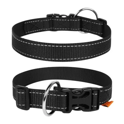 Нашийник для тварин Collar Dog Extremе 25 мм 31-49 см (чорний) (02521)