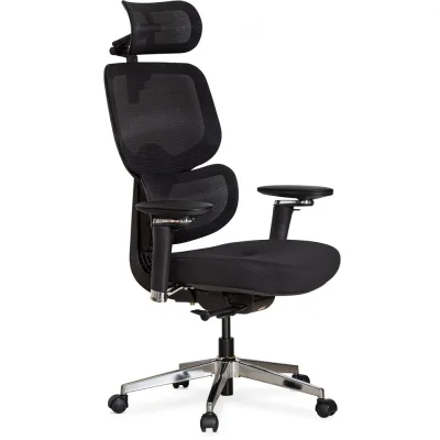Офісне крісло Mealux D2 Air Fabric Black (HF-D2 F/B)