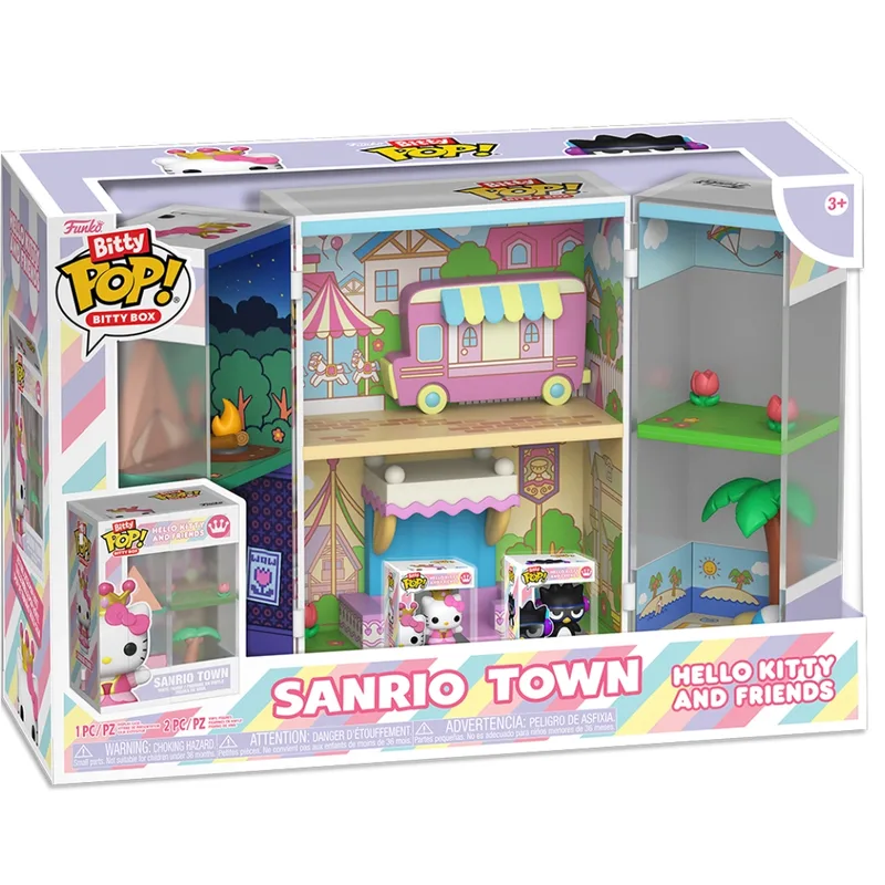 Ігровий набір Funko Pop Bitty POP! Boxes серії Sanrio - Містечко Санріо (93567)