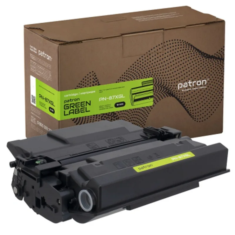 Картридж Patron HP 87X (CF287X) Green Label (PN-87XGL)