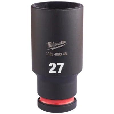 Торцева головка Milwaukee ShW 1/2" 27 мм, довга (4932480345)