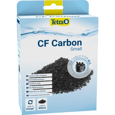 Наповнювач для акваріумного фільтра Tetra Carbon для зовнішнього фільтра EX 600-1500 вугільний 800 мл (4004218808836)