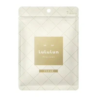 Маска для обличчя Lululun Precious Clear White Face Mask Антивікова Освітлююча 7 шт. (4582305068894)