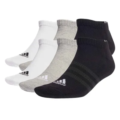 Шкарпетки Adidas C SPW LOW IC1340 6P білий, сірий, чорний L (43-45) (4066746290545)