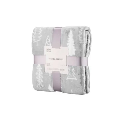 Плед ARDESTO Flannel ялинки 160х200 см (ART0110PB)