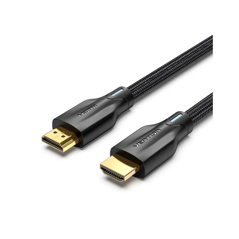 Кабель мультимедійний HDMI M to HDMI M 5.0m 8K60Hz cotton braided blue Vention (ALGLJ)