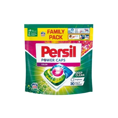 Капсули для прання Persil Power Caps Color Deep Clean 100 шт. (9000101859379)