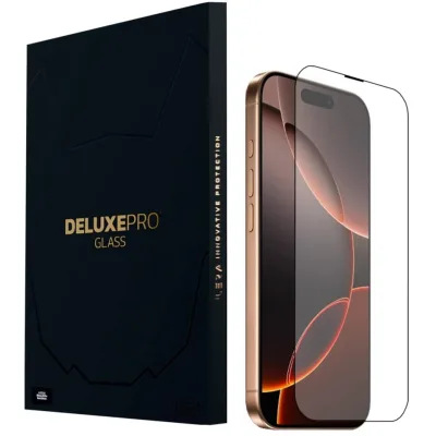 Скло захисне iLera DeLuxe Original Glass iPhone 16 Pro Max (ILFCDL16PRMAX)