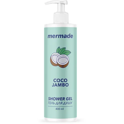 Гель для душу Mermade Coco Jambo Shower Gel 400 мл (4823122903594)