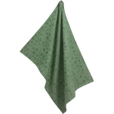Рушник Kela кухонний Cora, 70x50 см, зелений візерунок (12822) (00000024659)