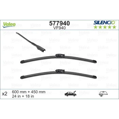 Щітка склоочисника Valeo 577940