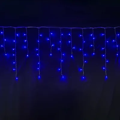 Гірлянда Novogod`ko бахрома 83 LED, синя, 2,1*0,7 м, 8 режимів (973772)