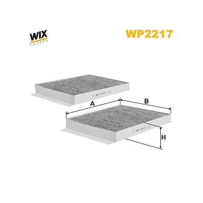 Фільтр салону Wixfiltron WP2217