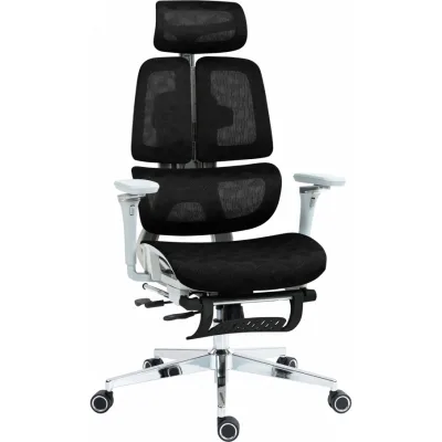 Офісне крісло GT Racer B-2450 White/Black