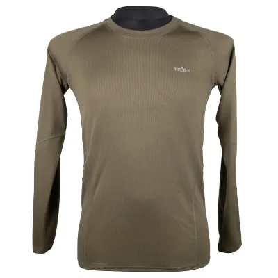 Лонгслів Tribe Coolpass LS olive 2XL (T-KI-0007-olive-2XL)