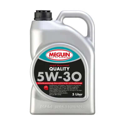 Моторна олива Meguin QUALITY SAE 5W-30 5л (6567)