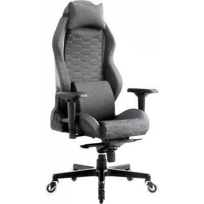 Крісло ігрове GT Racer X-3105 Dark Gray (X-3105 Fabric Dark Gray/Gray)