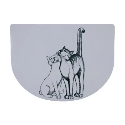 Килимок під миски Trixie Pussy Cat 40x30 см (4011905245409)