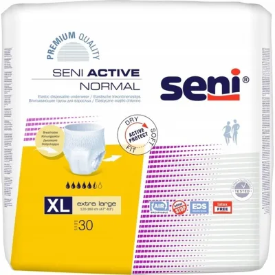 Підгузки для дорослих Seni Active Normal Extra Large 120-160 см 30 шт (5900516693893)