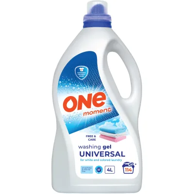 Гель для прання One Moment Universal Free & Care 4 л (4820096036891)
