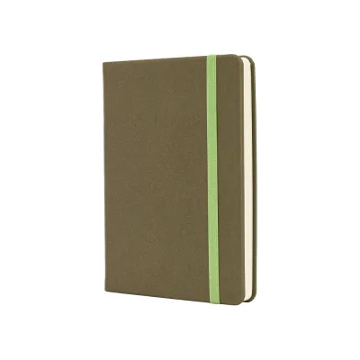 Книга записна Optima А6 MAGIC, тверда обкладинка, гумка, білий блок лінія, фісташковий (O20388-67)