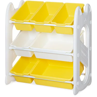 Дитячий стелаж Mealux Coral Yellow (KD-E022 Yellow)