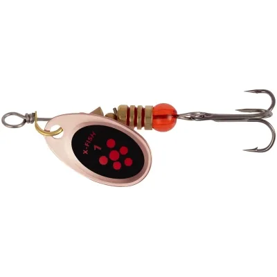 Блешня X-Fish Spike 2.5g 1 Copper black orange (1917.06.37)