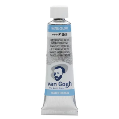 Акварельні фарби Royal Talens Van Gogh (843), Інтерферентний білий, туба 10 мл (8712079418199)