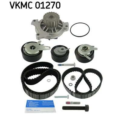 Комплект ременя ГРМ з помпой SKF VKMC 01270