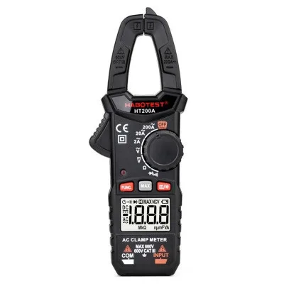 Токові кліщі Habotest AC600V/200A, DC600V (HT200A)