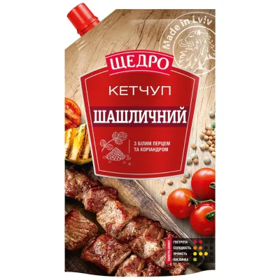 Соус Щедро Кетчуп Шашличний 250 г (4823097405895)