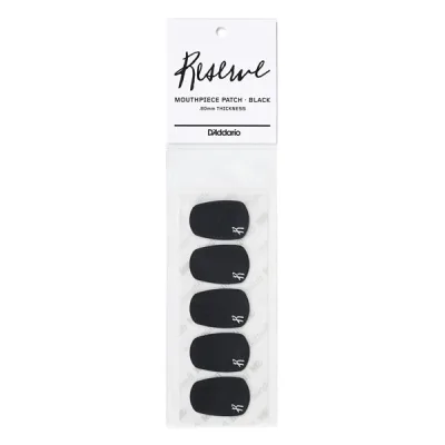Наклейки для мундштука D'Addario Reserve Mouthpiece Patches (Black) (RMP01B)